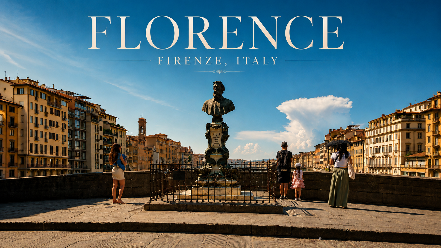 Walking tour in Florence, Italy Firenze